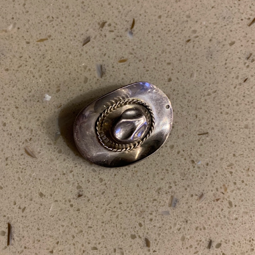 Sterling Silver Cowboy Hat